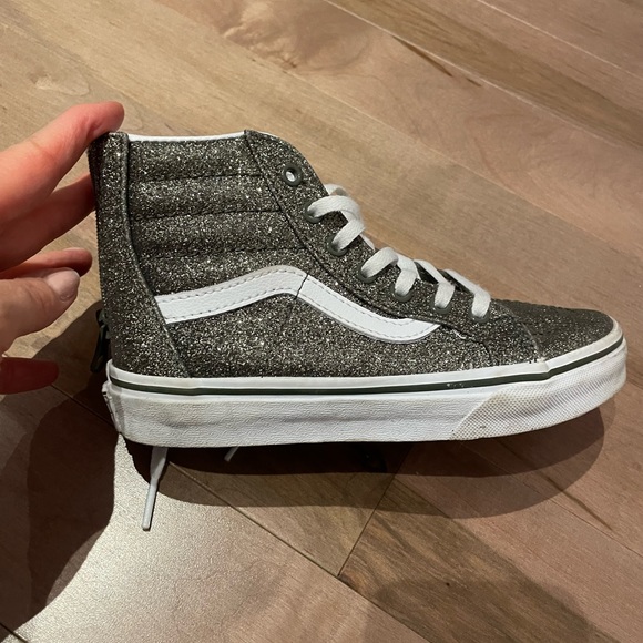 *SOLD* - Sk8-Hi Tops Glitter Grape - 1.5 - Picture 4 of 4